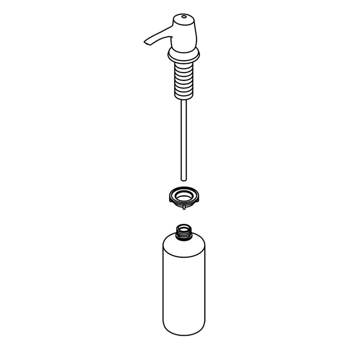 KOHLER K-1235753 Soap Dispenser Assembly