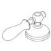 KOHLER Handle, Lever Assembly