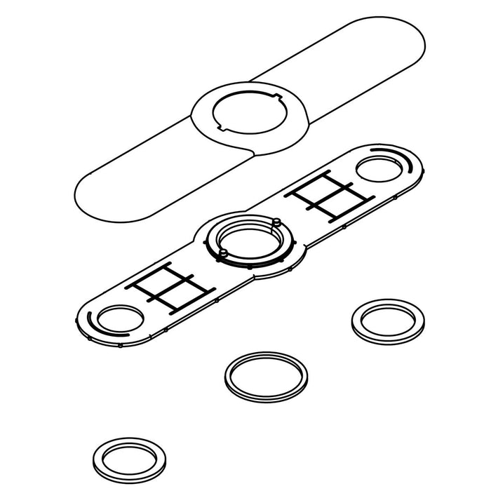 KOHLER K-1259500 Escutcheon Kit