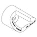 KOHLER K-1267557 Guard, Rough-In