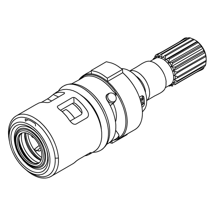 KOHLER K-1311737 Valve, Quarter Turn, 15 MM, HOT
