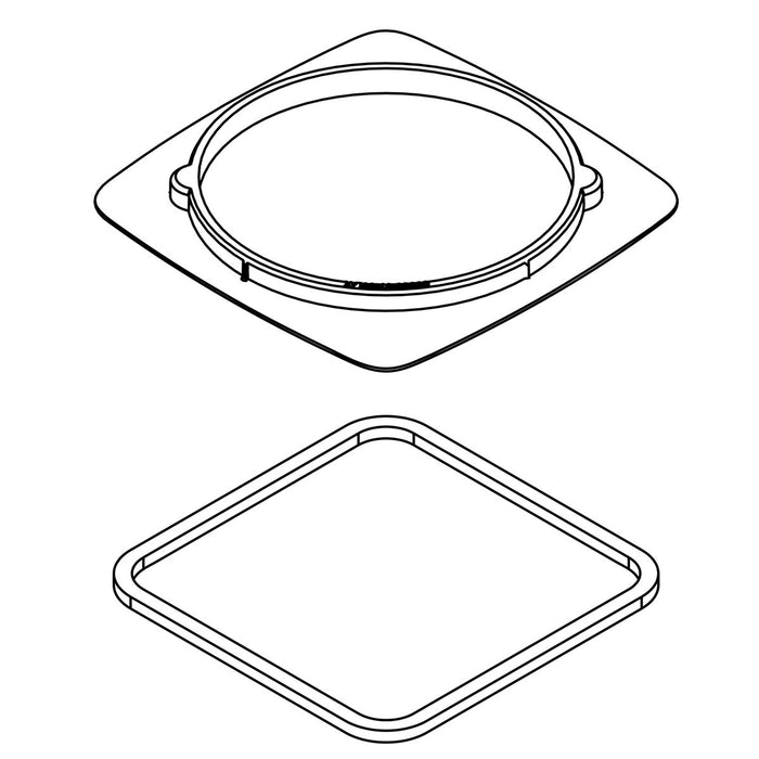 KOHLER K-1316181 Seal Plate, 1-Hole, Kit