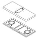 KOHLER K-1316183 Escutcheon, 3-Hole, Kit