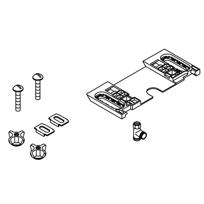 KOHLER K-1321002 Assembly-Fixer;Bd-N450Us-N0