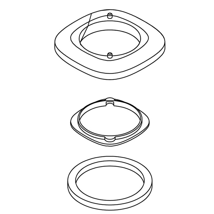 KOHLER K-1348435 Escutheon - 1 Hole