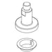 KOHLER K-1361806 Soap Dish Post Kit