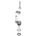 KOHLER K-1367771 Flush Valve Kit, 1.6 Gpf