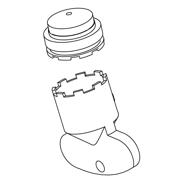 KOHLER K-1369586 Aerator Kit, Cache 0.5 Gpm