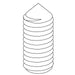 KOHLER K-1371452 Set Screw, M5-0.8 X 10Mm