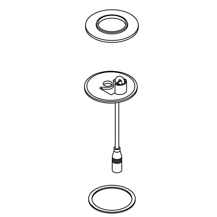 KOHLER K-1383334 SPOUT BASE KIT, COMPOSED