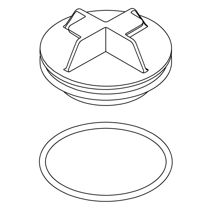 KOHLER K-1388302 Manual Piston Cover Assembly