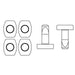 KOHLER K-1389011 Connector & Spacer Kit