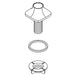 KOHLER K-1396842 Side Spray Escutcheon Kit