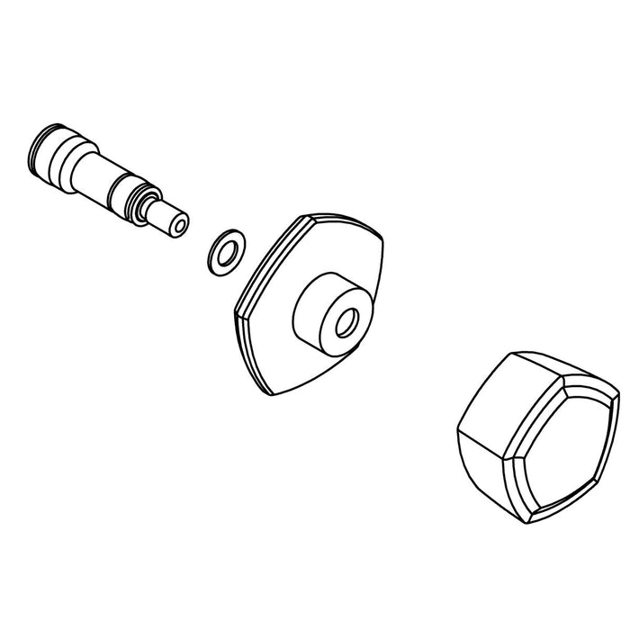 KOHLER K-1411893 Knob Handle Assembly