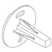 KOHLER K-1413090 Plate, Wall Mount