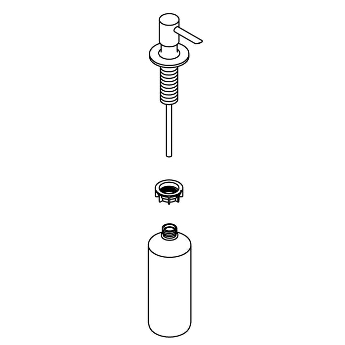 KOHLER K-1419036 Soap Dispenser Assembly