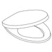 KOHLER K-1422715 Veil Toilet Seat