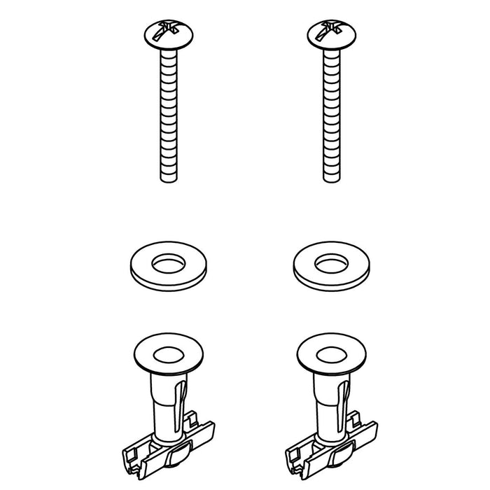 KOHLER K-1426571 Top Mount Hardware Kit - Pink