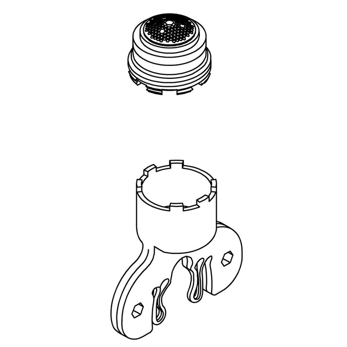 KOHLER K-1443212 Aerator Kit, 1.0 Gpm