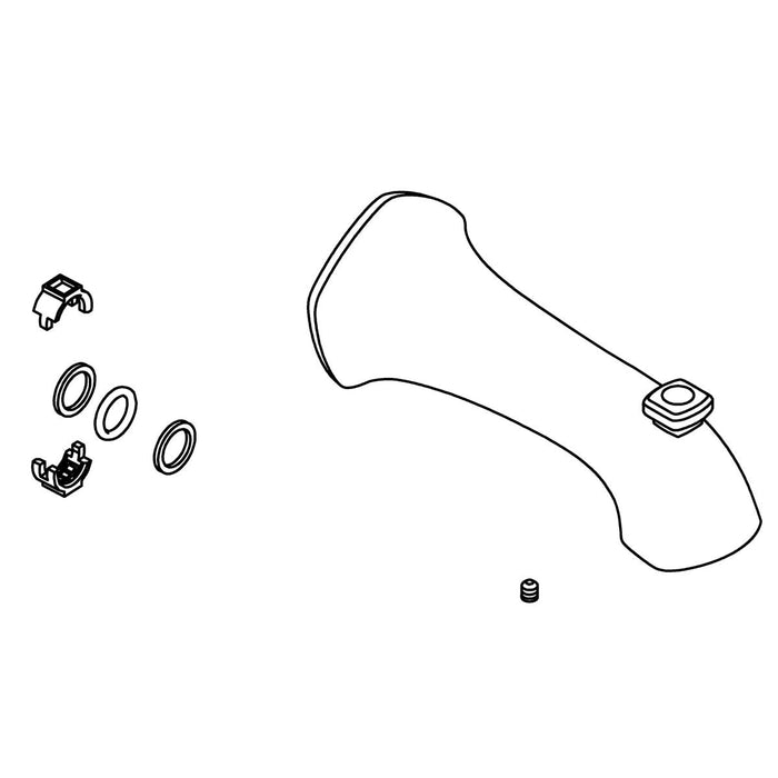 KOHLER Tubspout Assembly