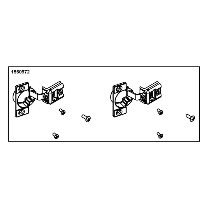 KOHLER K-1560972 Normal Hinge Kit