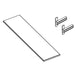 KOHLER K-1560973 Glass Shelf 16" Opp (1 Shelf 2 Holders)