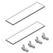 KOHLER K-1561940 Glass Shelf 20" Good (2 Shelf 4 Holders)