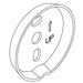 KOHLER K-1563346 Plate, Wall Mount