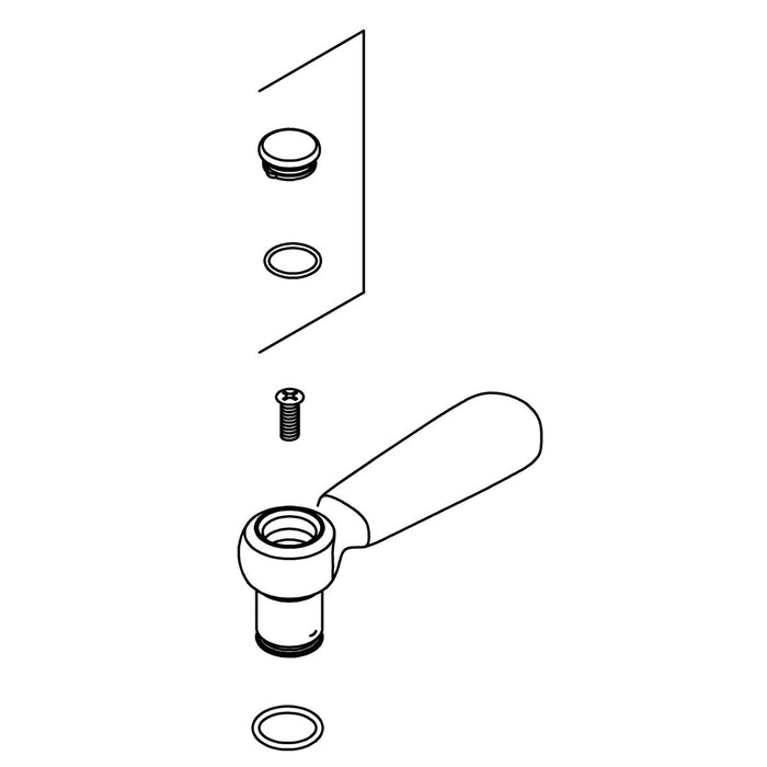 KOHLER K-1563352 Handle Kit, Cold