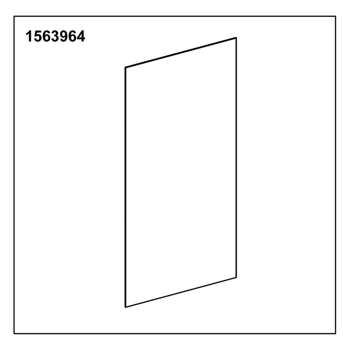 KOHLER K-1563964 Good 15" x 36" Door Assembly