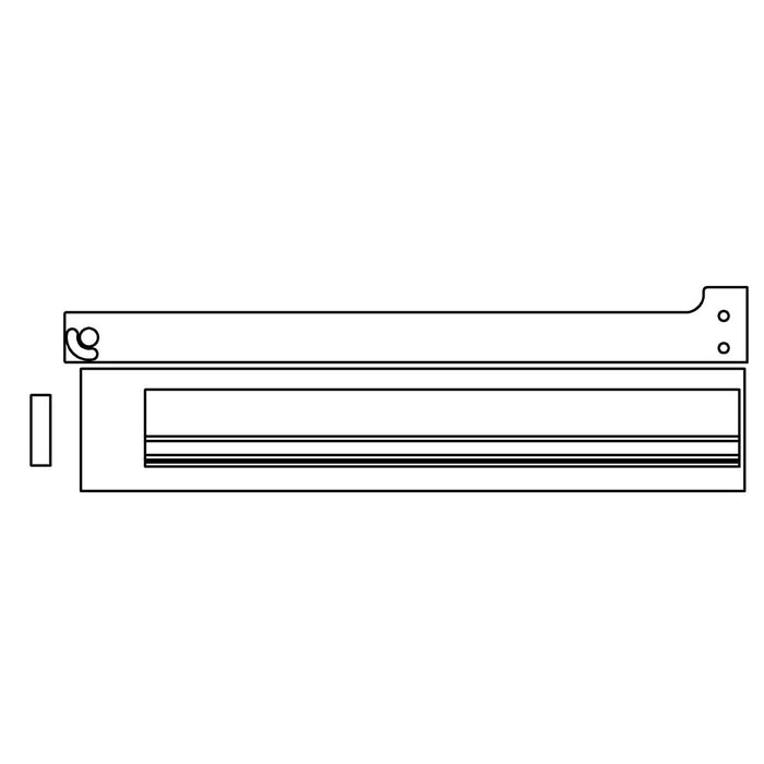 KOHLER K-1564893-02 36" BRACKET KIT-SC