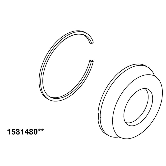 KOHLER K-1581480 Escutcheon Assembly
