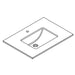 KOHLER K-1612877 31 Quartz Vanity Top And Sink Kit