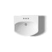 KOHLER K-2362-4-0 White - Top Square
