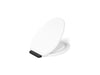 KOHLER K-27331-BL Glissade ReadyLatch® Quiet-Close™ Elongated Toilet Seat - angled product view