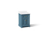 KOHLER K-29259-BD1 Charlemont 24" bathroom vanity cabinet with sink and quartz top