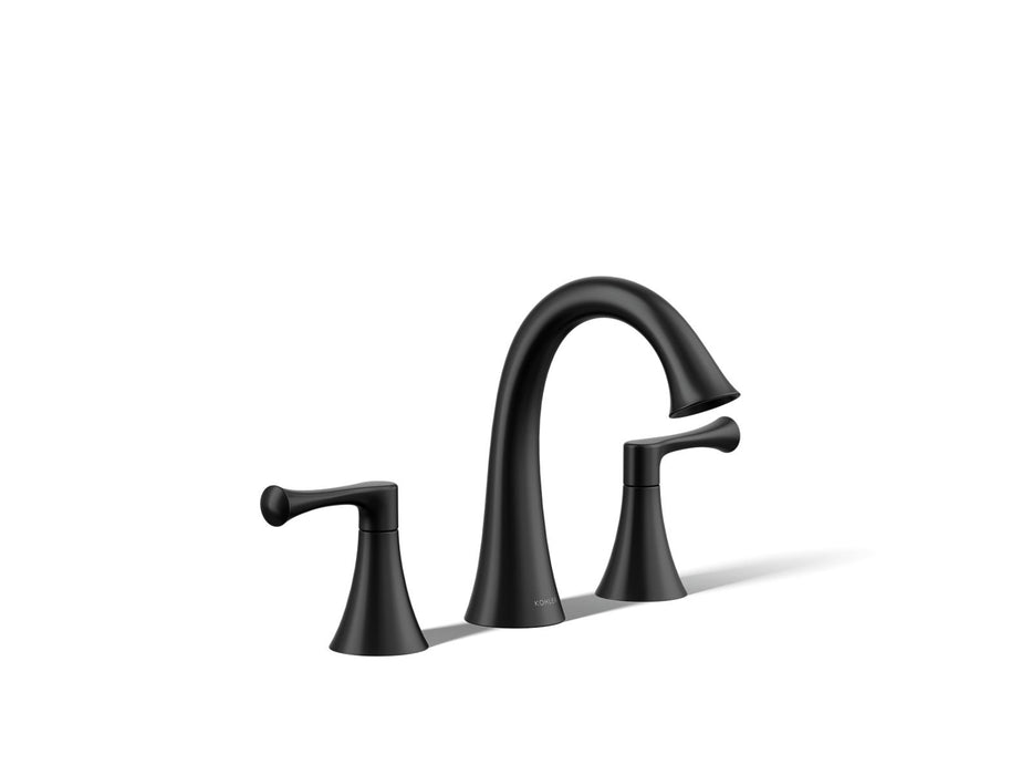 KOHLER K-35953-4 Buckley Widespread bathroom sink faucet, 1.2 gpm