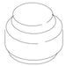 KOHLER K-36635 Cap, End