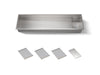KOHLER K-37905 Synthos 69-3/4" Undermount Single-bowl Kitchen Sink - angled product view