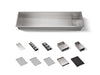 KOHLER K-37905-PAP Synthos 69-3/4" Undermount Single-bowl Workstation Kitchen Sink - angled product view