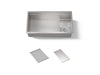KOHLER K-37908 Synthos 33-3/4" Undermount Single-bowl Kitchen Sink - angled product view