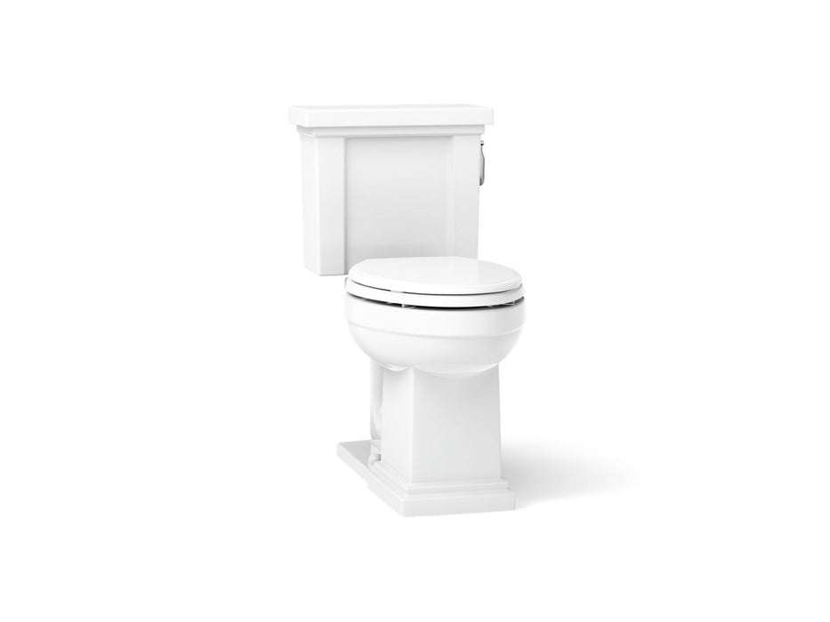 KOHLER K-3950-RA Tresham Two-piece Elongated Toilet, 1.28 GPF - angled product view