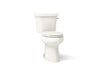 KOHLER K-3989-RA Highline Two-piece Elongated Toilet, Dual-flush - angled product view