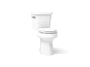 KOHLER K-3979 Highline Two-piece Elongated Toilet, 1.6 GPF - angled product view