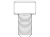 KOHLER K-54545 Screw 4-40 X .313