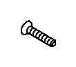 KOHLER K-61336 Screw, 8-32 X .7/8, Countersunk