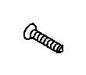 KOHLER K-61336 Screw, 8-32 X .7/8, Countersunk