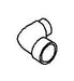 KOHLER K-61567 Elbow, Street 1.5" X 90 Deg. Pvc