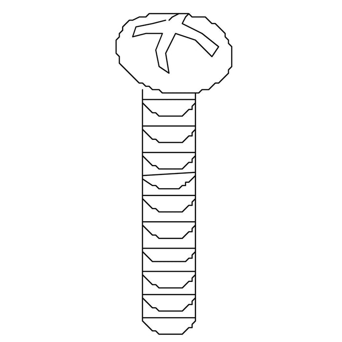 KOHLER K-63149 Screw 8-32 X1, Pan