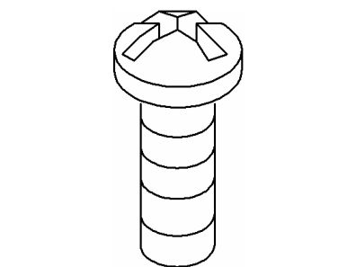 KOHLER K-73163 Screw, M4-0.7 X 12, Pan